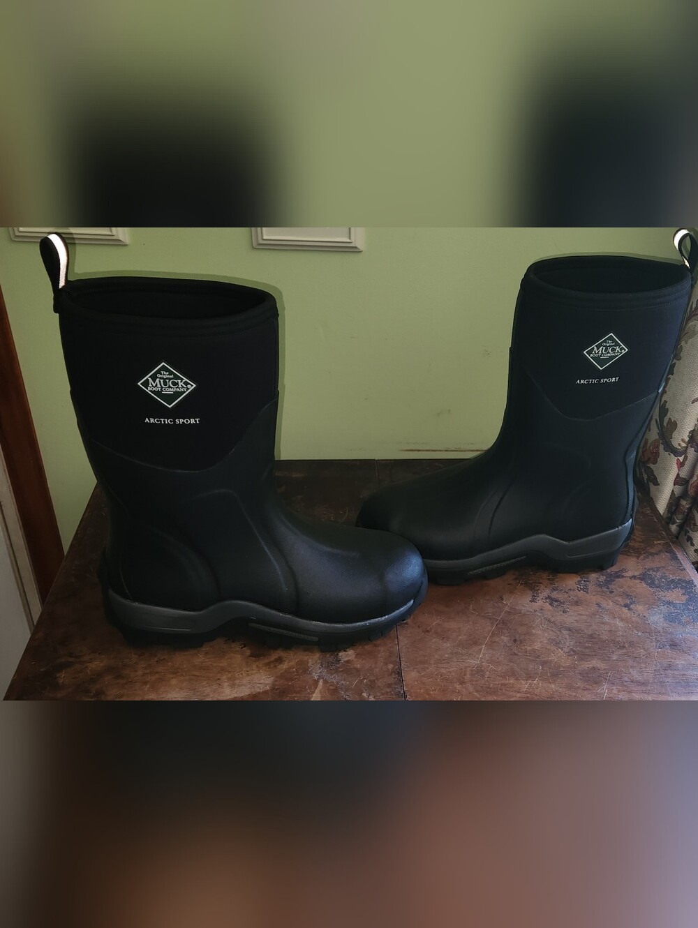 Muck Arctic Sport Black Waterproof Boots